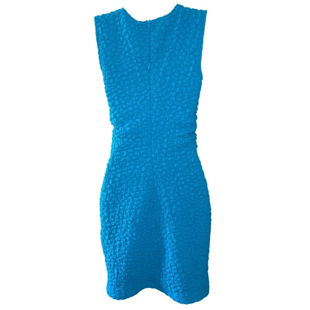 Anthropologie Textured Mini Shift Dress Blue, XS and L NEW - Picture 4 of 7